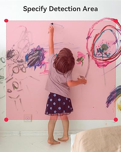 Miniatura 7 de FOSCAM Cámara de seguridad 3K 5MP para interiores, 0.08 oz y 0.18 oz WiFi magnética Mini perrogatomascotabebé, detección de movimiento inteligente,