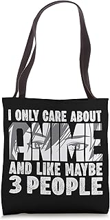 I Only Care About Anime And Like Maybe 3 People, Manga Tote Bag