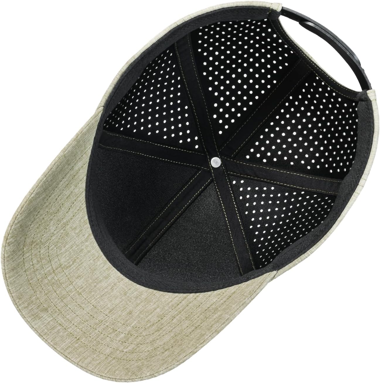VOBOOM Men Snapback Trucker Hat, Baseball Cap for Breathable Side Laser Cut Holes - Image 7