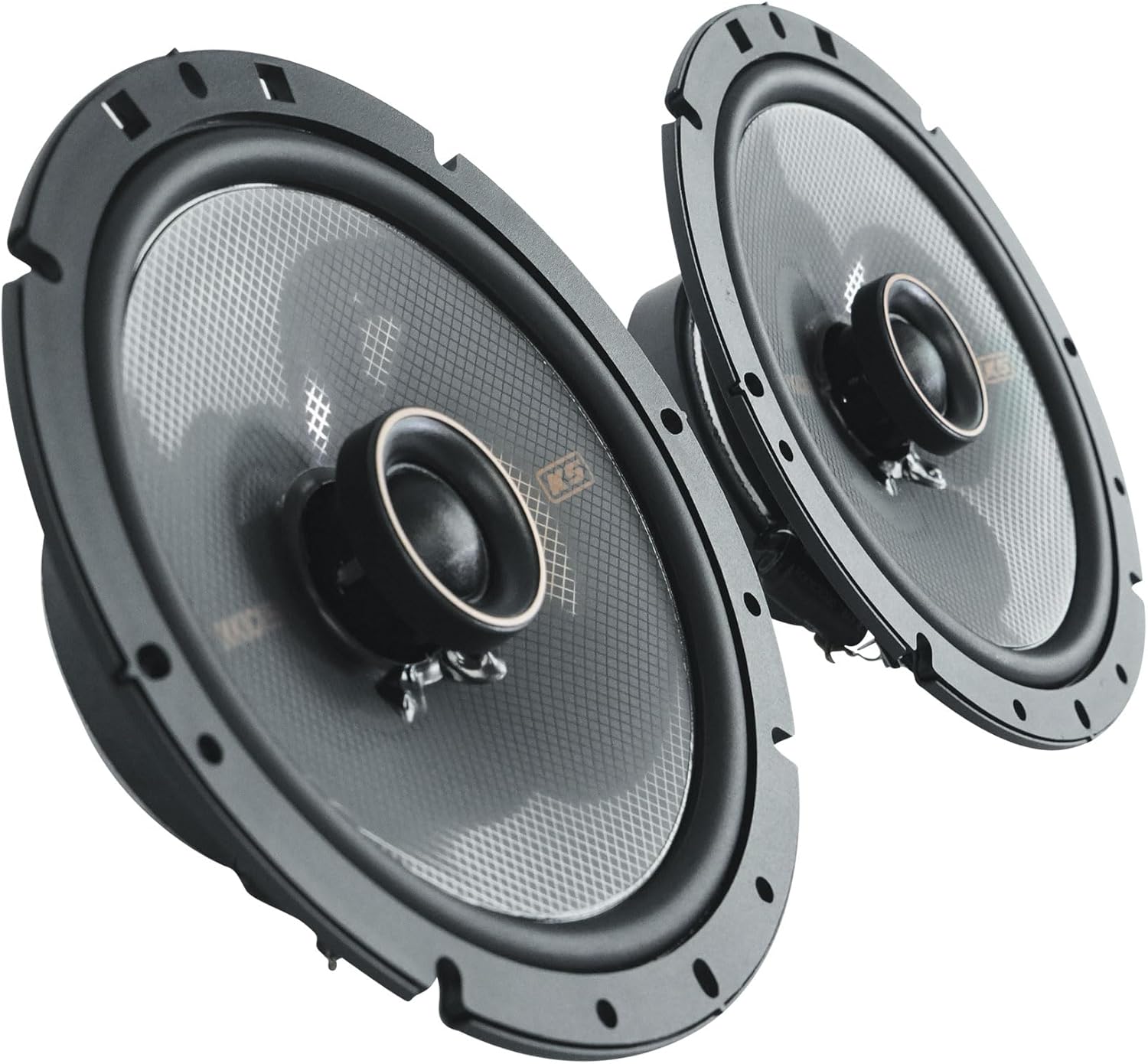 Kicker 51KSS6904 Bundle: Pair 6x9 4-Ohm Car Audio Component Speakers, 51KSC6704 Pair 6.75" 100-Watt 4-Ohm 2-Way Car Audio Speakers, 2-Items