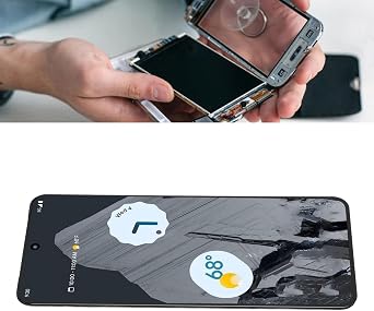 Display for Pixel 8 Pro, OLED Screen Replacement Touch LCD Screen Digitizer Assembly for Pixel 8 Pro GC3VE G1MNW, 6.7 Inch, Fingerprint Recognition, with Repair Tools