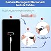 Kit de Limpieza para iPhone, Multiherramienta para iPad, AirPods, Altavoz y Puerto de Carga | Repara y Recupera Cables y Conectores Lightning, Fácil Almacenamiento, Compatible con Dispositivos USB-C 7
