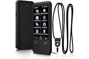 Language Translator Device, Fast & Accurate Foreign Language Translator