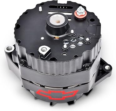 ProForm GM Alternator 100 Amp 1-Wire Black Crinkle