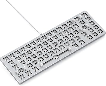 GLORIOUS GMMK 2 Compact 65% Barebones Keyboard Kit (White)