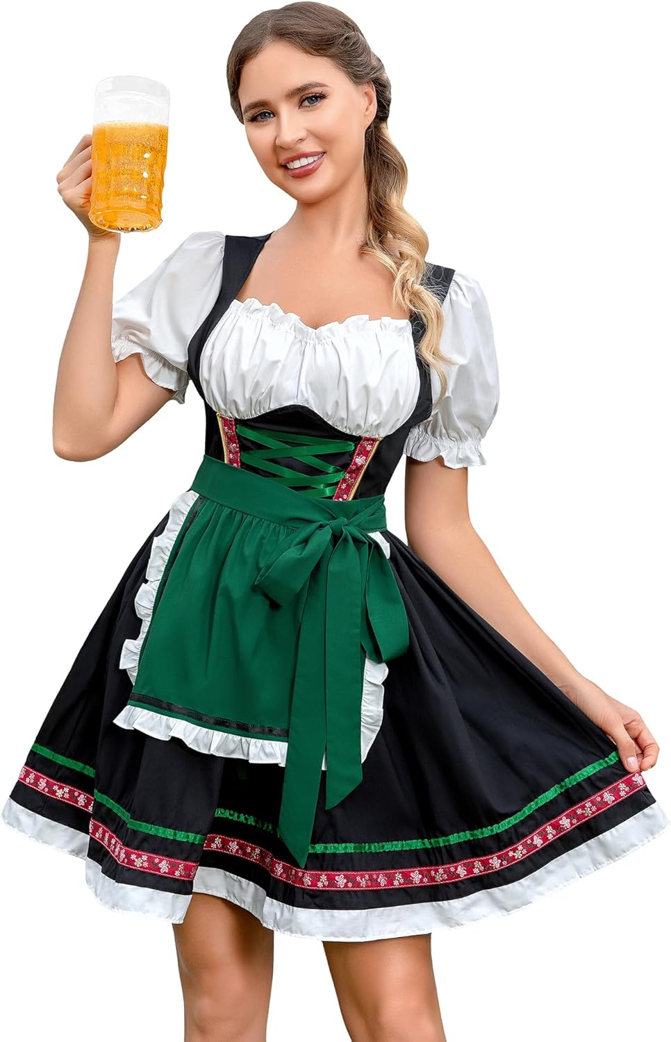 octoberfest dress Luxury Meadow Green Dirndl – Lederhosen Store