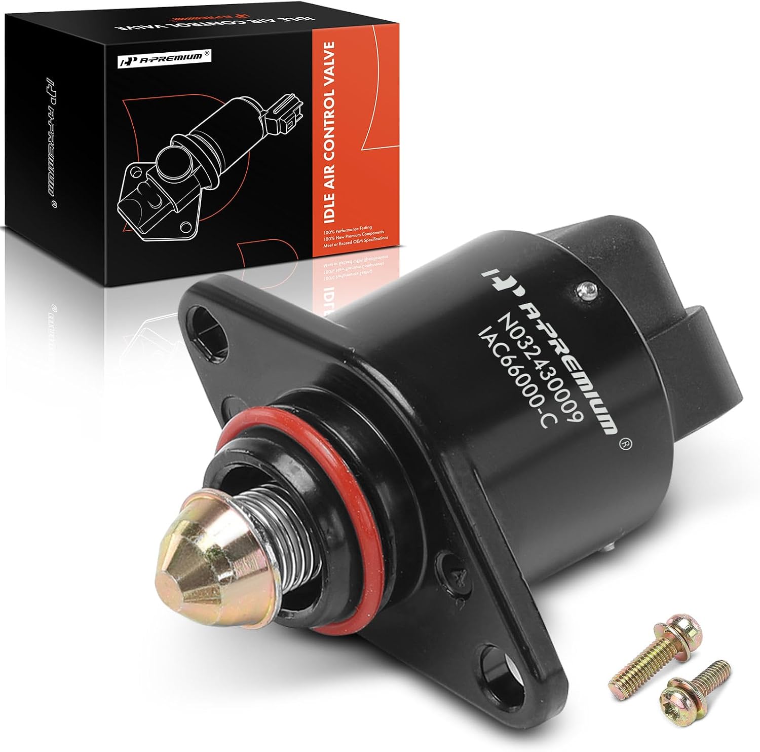 A-Premium Fuel Injection Idle Air Control Valve Compatible with Chevrolet Impala, Camaro, Lumina, Monte Carlo & Buick Regal, LeSabre, Park Avenue & Oldsmobile 88, Intrigue, LSS & Pontiac Bonneville