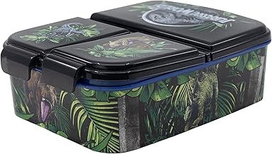 Jurassic World Multi Lunch Box with 3 Compartments