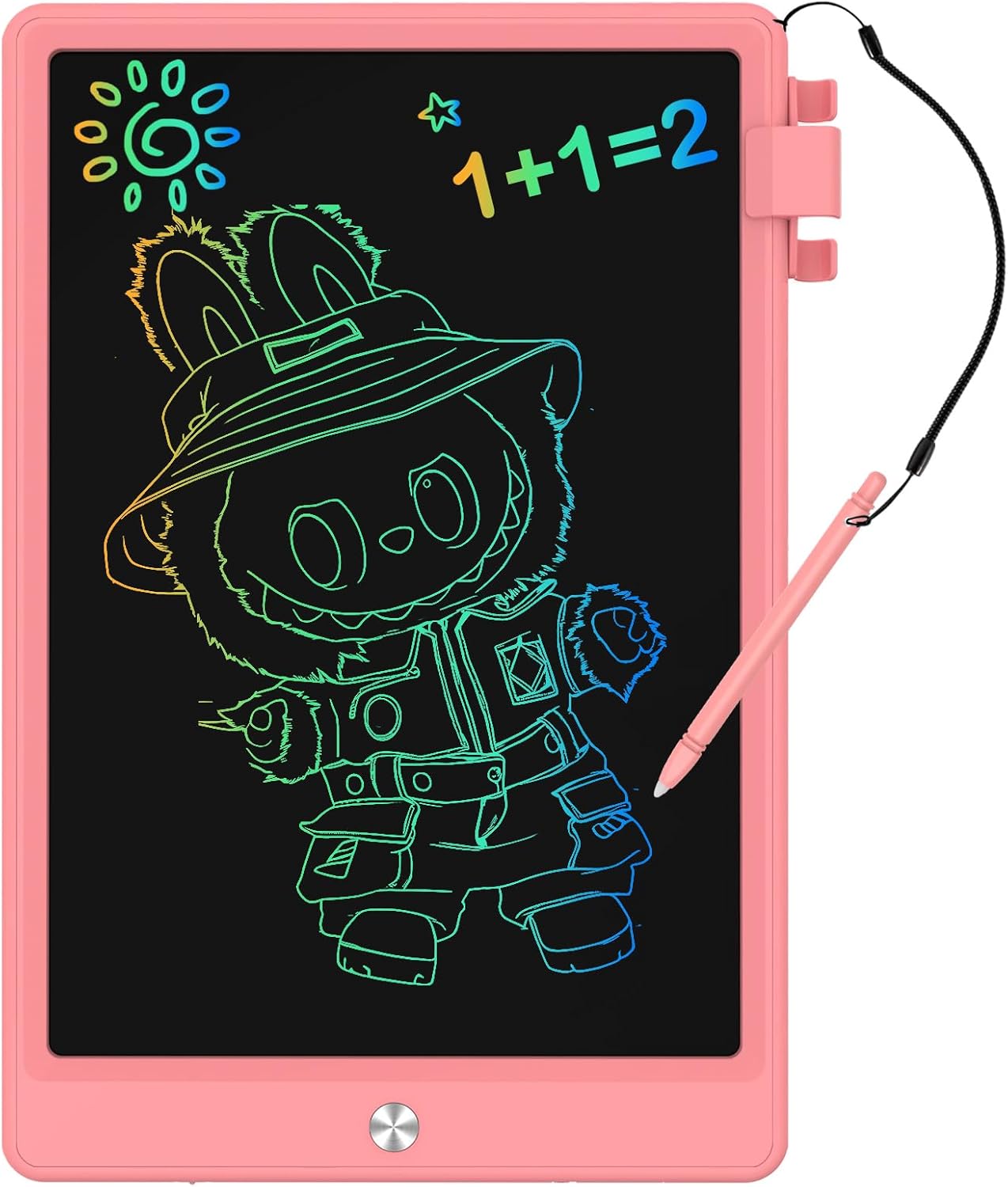 10.5 Inch LCD Writing Tablet for Kids, Colorful Toddler Doodle Board - Erasable Drawing Pad, Educational Learning Toy for Ages 3-8 - Valentine's Day Christmas Birthday Gifts (10.5 Inch, Blue)