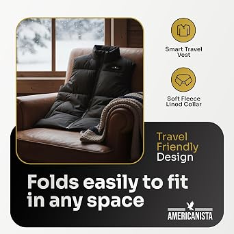 Smart Travel Vest for Men & Women with 12 Hidden Pockets | Avoid Carry-on Fees | Holds 4 Days of Clothes
