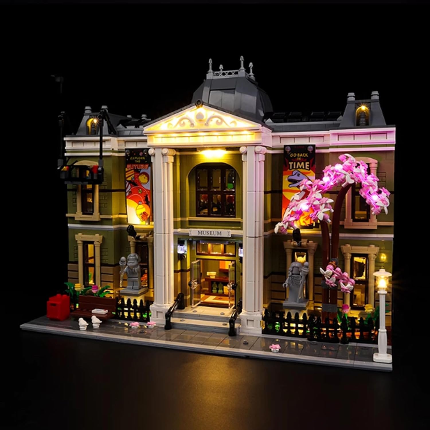 LED Lighting Kit Compatible with Lego 10326 Natural History Museum Series LED Light Set (Model Kit Not Included - Lighting Components Only) (Classic Edition)