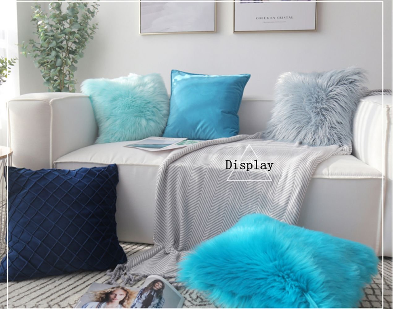 bfgf Pillow 2点セット クッション クッションカバー bfgf pillow 2点