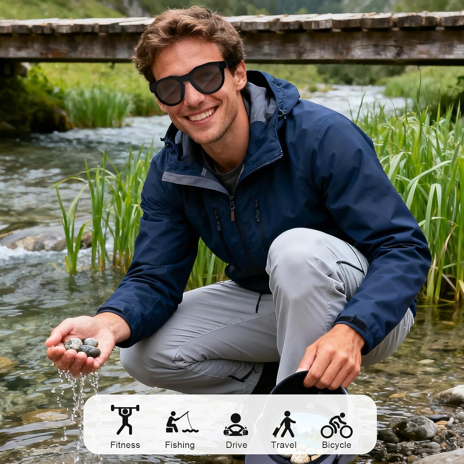 Replacement Lenses Compatible with Oakley Meta HSTN OW8002 (51MM) Smart Glasses for Women Men -Options