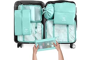 Large and Durable Travel Boxes for Organized Luggage