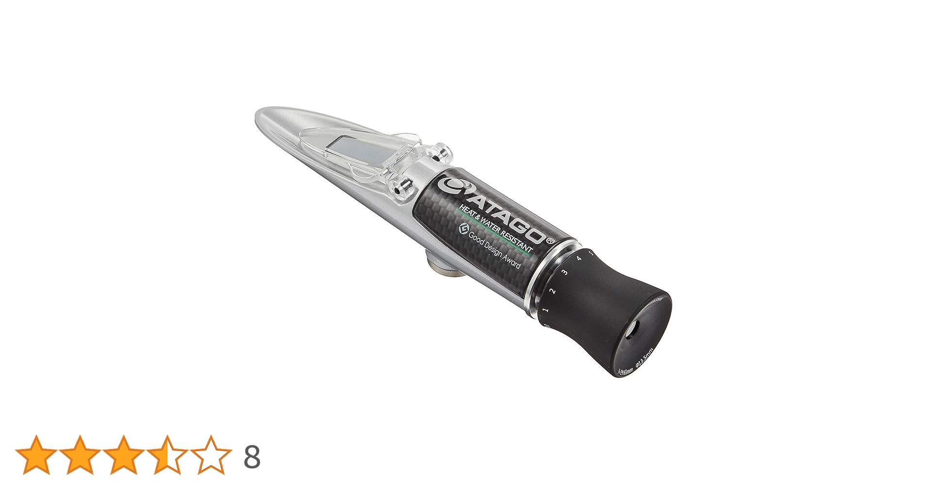 ATAGO 濃度計 MASTER-めんつゆα自動補正・防水機能付き手持ち屈折計 楽天市場】濃度計 MASTER-めんつゆα自動補正・防水 手持ち屈折計