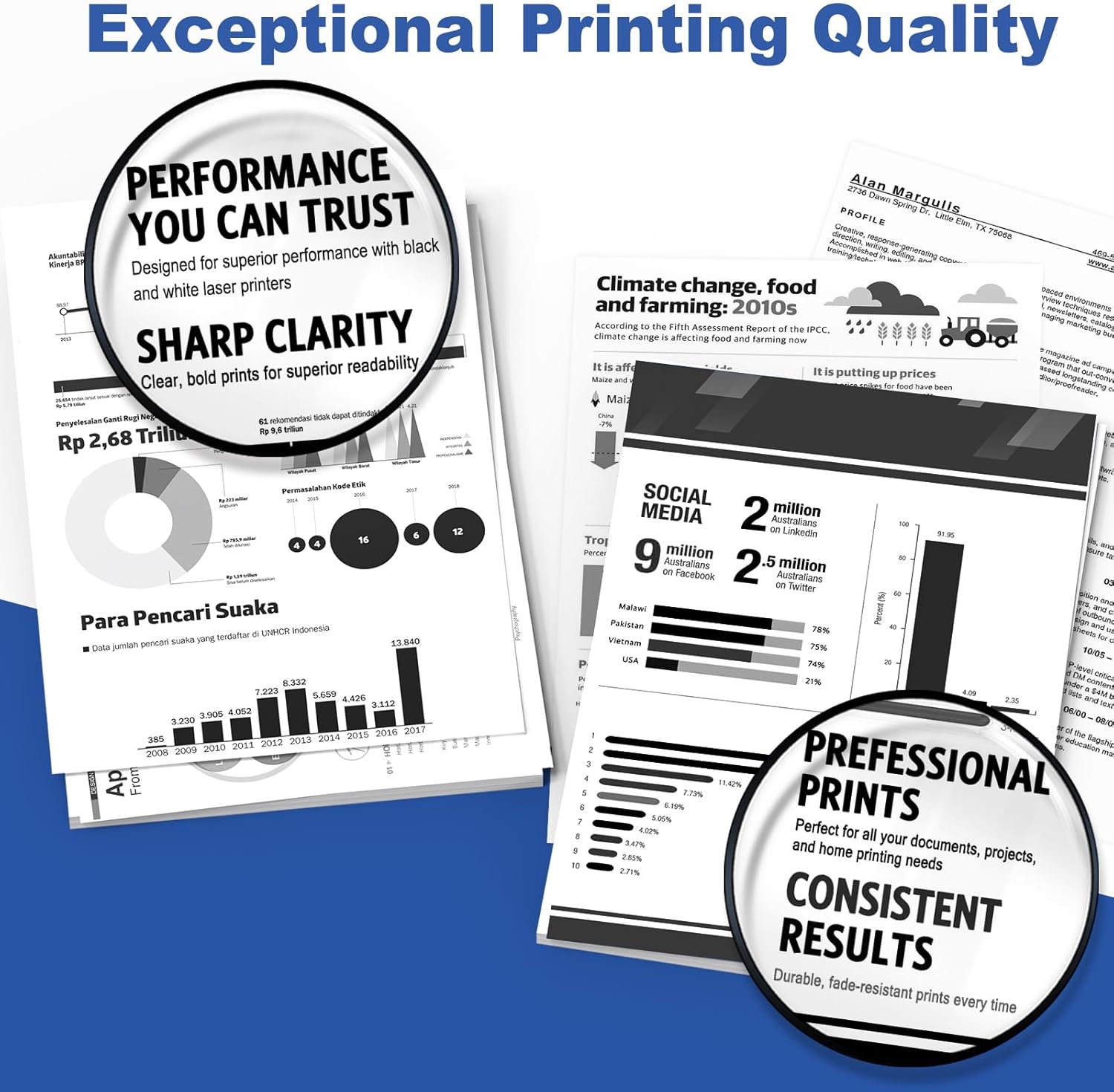 Compatible DR830 Drum Unit (Not Toner) Replacement for Brother DR830 DR-830 for Printer HL-L2460DW DCP-L2640DW HL-L2405W HL-L2420DW HL-L2480DW MFC-L2820DW MFC-L2900DW Series 2-Pack
