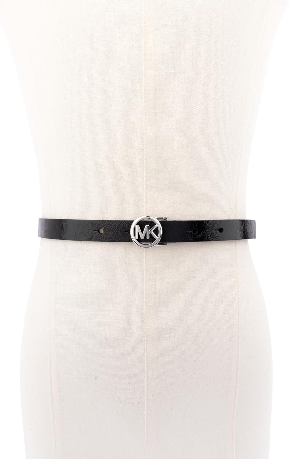 Michael Kors Womens .75 Inch Logo Skinny Belt, Stylish Fashion Accessory for Everyday Wear - Image 2