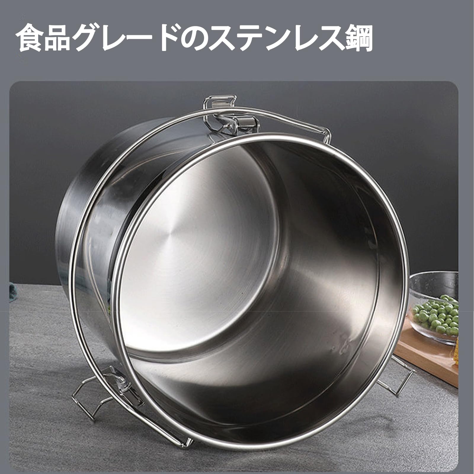 Amazon｜寸胴鍋 業務用 寸胴鍋 ih対応 （20cm～35cm）ステンレス鍋 蓋