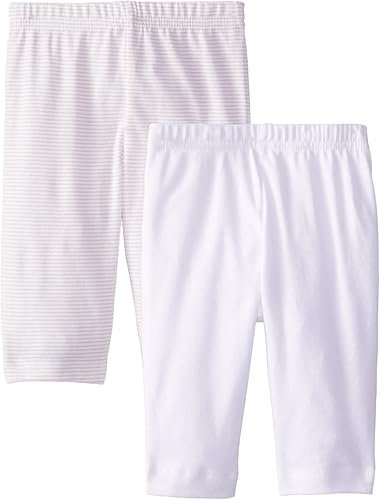 Gerber Paquete de 2 pantalones para bebé niña