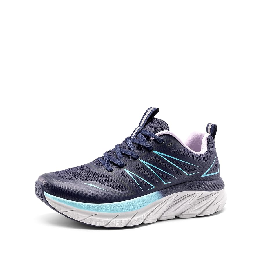 NORTIV Women's Walking Shoes – Cushioned Gym Sneakers - Main Image