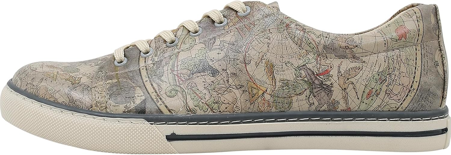 DOGO Casual Sneakers for Men - Vegan Leather and Unique Design Walking Sneakers for Men