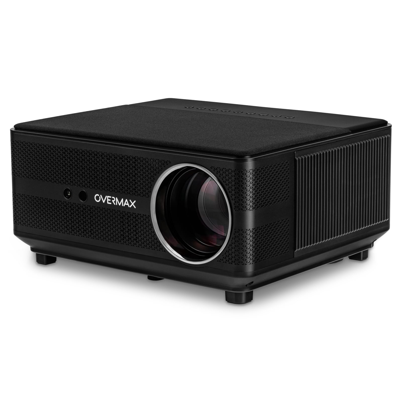OVERMAX Multipic 6.1 Proiettore LED Full HD 1080p con Autofocus | Correzione Immagine, Wi-Fi, Bluetooth 5.0,7000 Lumen, Protezione dalla Polvere, Immagine fino a 150", Controllo Vocale