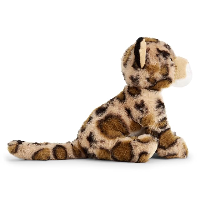 Foto 2 de 7 de Zappi Co Peluche Layla el Leopardo Nublado Cloudie (22cm) Amigo Manchado - Suave, Mimoso, 100% Reciclado