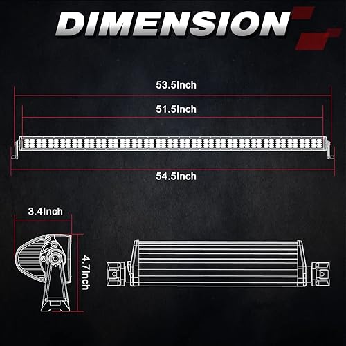 Miniatura 2 de Offroadtown Barra de luz LED