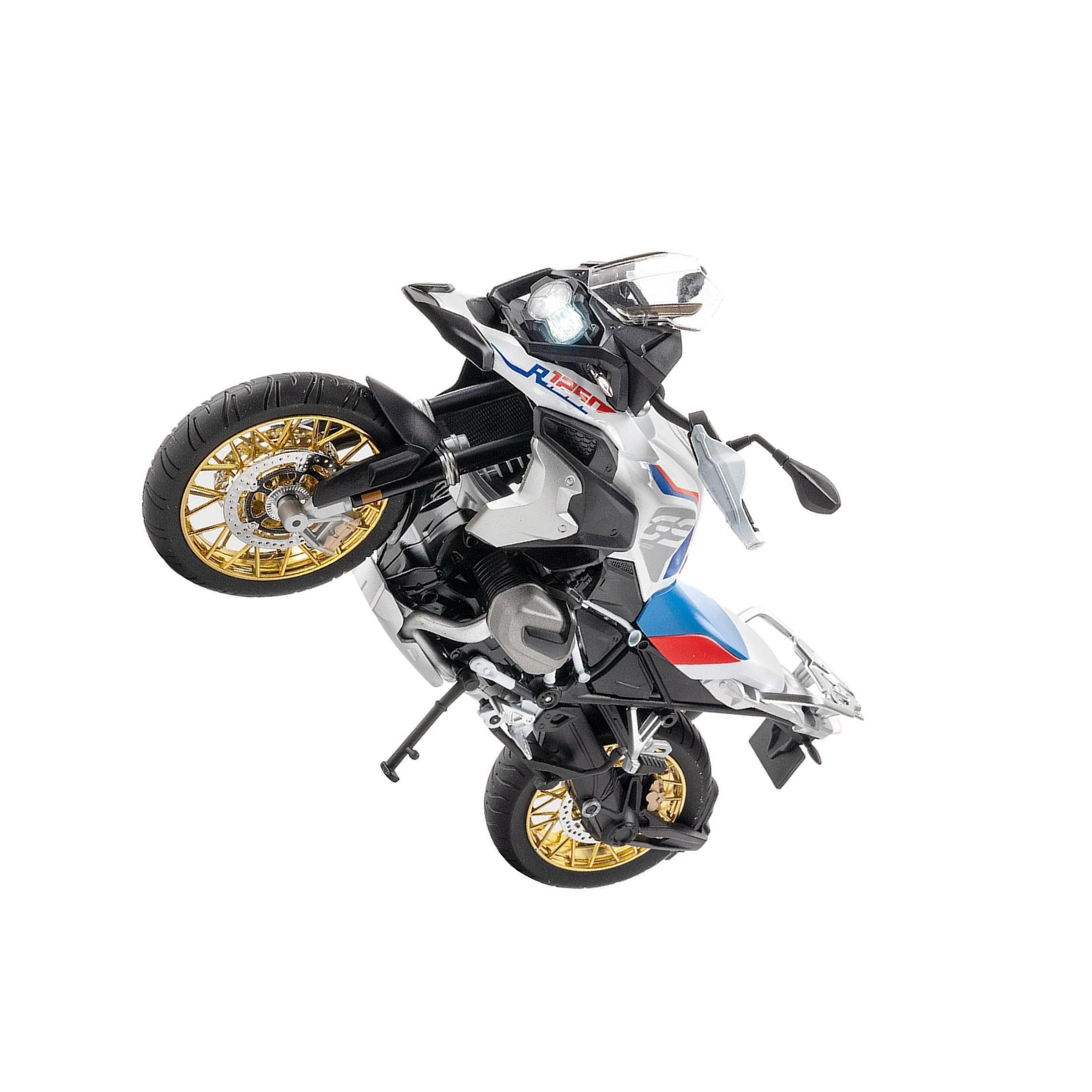 TWISAXC Alloy Collection Retro Motorcycle Sculpture Vintage Motor Tricycle Figurine Adults Desk Decor Art Adding Realistic To Microsco Landscape Scene. Metal