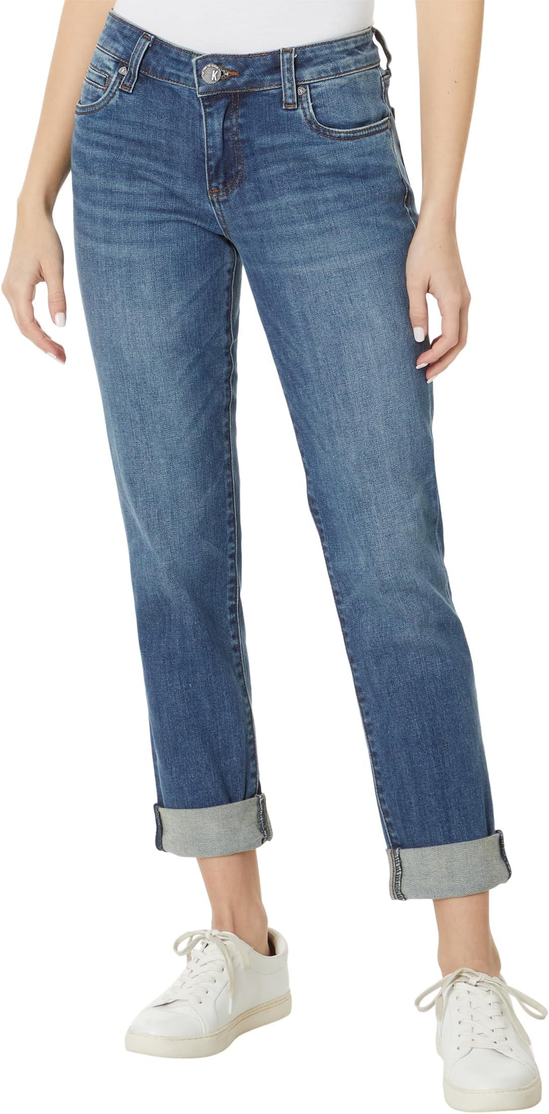KUT from the Kloth Women's Catherine Boyfriend Jean in Authenticity
