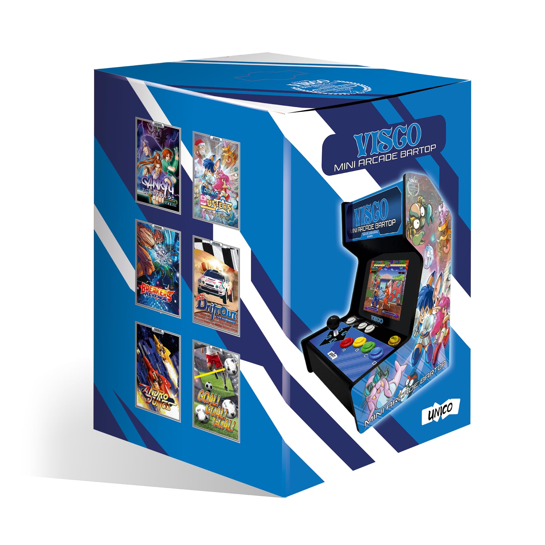 その他 VISCO MINI ARCADE BARTOP VISCO Mini Arcade Bartop : Amazon.nl: Speelgoed & spellen