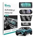 Wisely Pack 4 - Screen Guard for TATA NEXON (2026) CREATIVE, CREATIVE+ S (CNG), CREATIVE+S Dark Car Display Protector 10.25" INFOTAINMENT [Round Edge] + 4" MID CLUSTER + STEERING + AC (Touch) Panel - Stereo Car Accessories gallery image