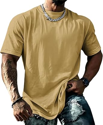 domirica Mens Muscle Fit Short Sleeve T Shirts Gym Workout Crewneck Novelty Print Quick Dry Athletic Shirt