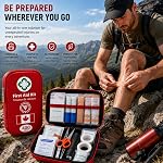 First Aid Kit - 314 Pieces, First aid & survival kit, Emergency Preparedness for Cuts, Scrapes, Bruises, first aid kit for car, first aid kit camping, Hiking, sports, work and home, first aid.