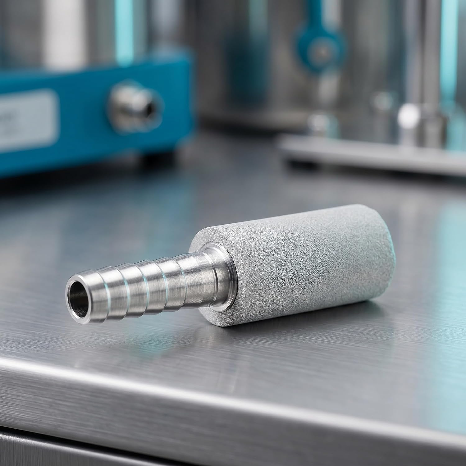 Stainless Steel Diffusion Stones 0.5 Micron 2pcs for Fermentation