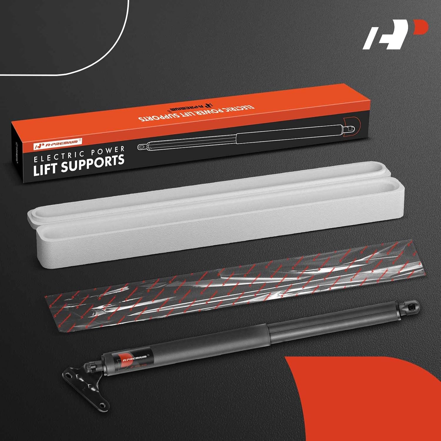 A-Premium Rear Tailgate Left Lift Supports Shock Struts Compatible with Select Mercedes-Benz Models - GL320 2007-2009, GL350 2010-2012, GL450 2007-2012, GL550 2008-2012, with Power Opening