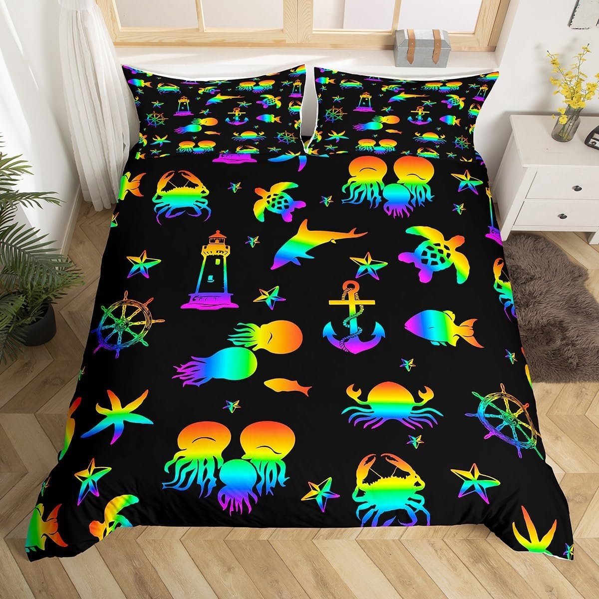 Housse de couette 200x200 zippée finie la corvée du lit de 2 personnes
