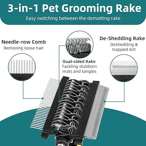 3-IN-1 Pet Grooming Tool — detail view