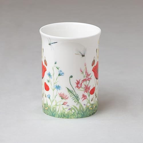Miniatura 7 de Tazas de té de café de porcelana de hueso, 9 onzas, juego surtido de 4 (prado)
