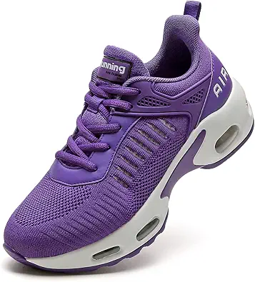 Akk Women Air Shoes Running Sneakers Tennis Walking Shoes Mesh Breathable Gym Work Fashion Sneakers
