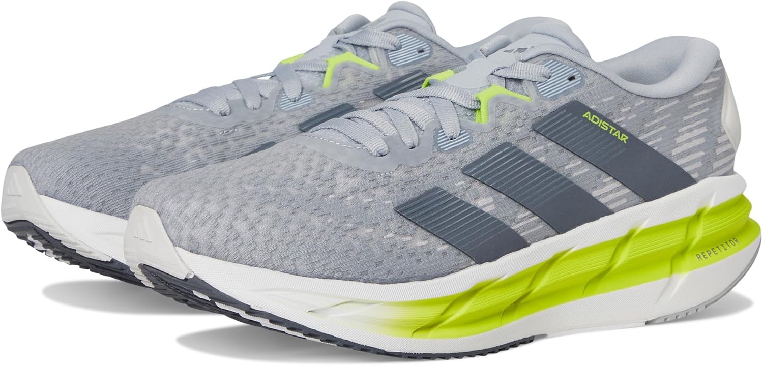 adidas Mens Adistar 4 Running Sneakers Shoes - Black