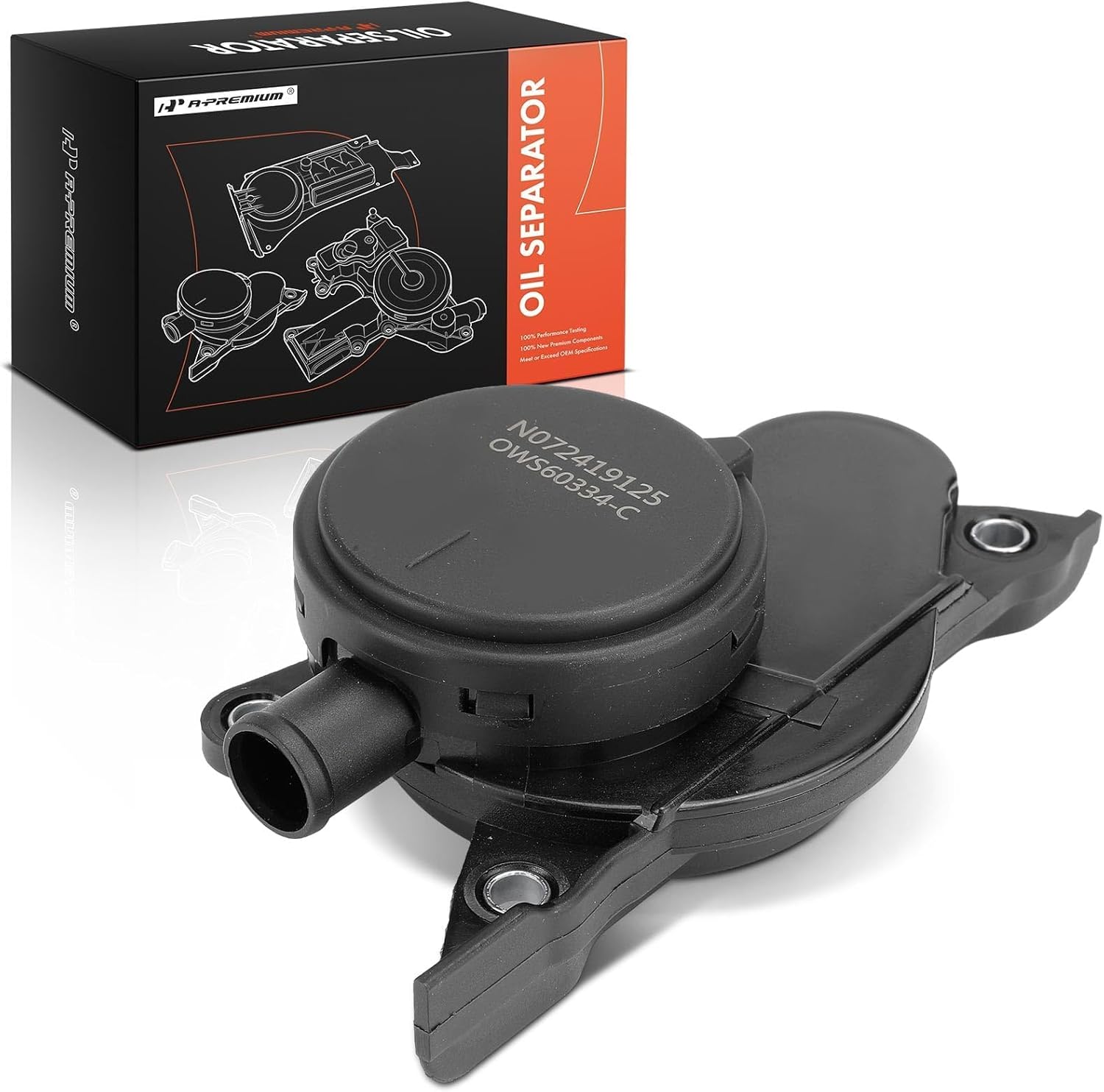 A-Premium Engine Crankcase Vent Valve Oil Separator Compatible with Mercedes-Benz C-Class 1989 2000-2011, E-Class 1995-2003, ML-Class 1998-2005, S-Class, G-Class, CLK, Viano, Vito Minibus, Vito Mixto