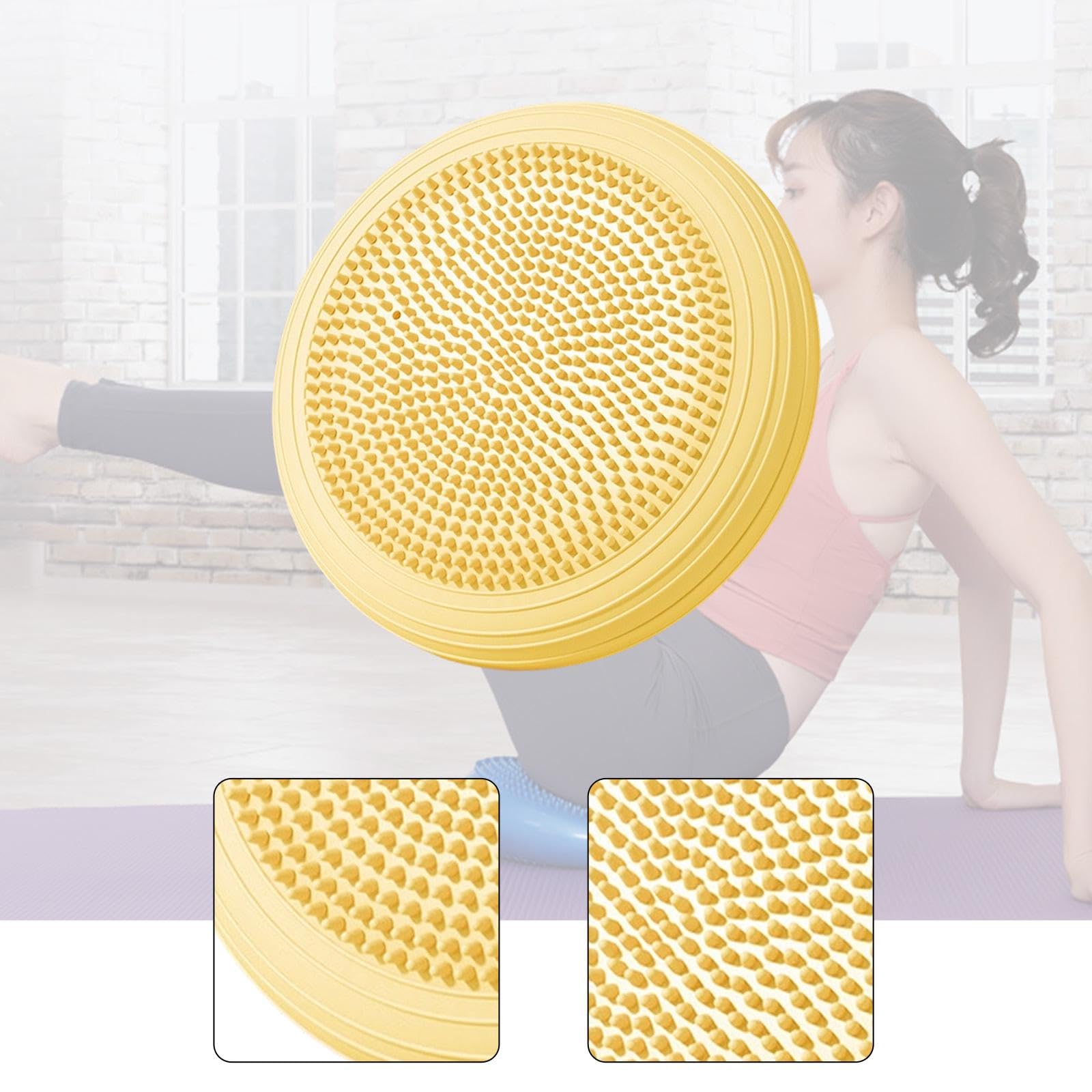 Balance Disc Cuscino Gonfiabile Pad Stabilità Allenamento Core Tavoletta Sensoriale Antiburst PVC Seduta Flessibile Bambini Adatto per
