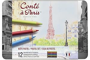 Conté à Paris Pastel Pencils with Assorted Colors