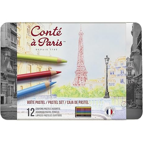 Conté à Paris Pastel Pencils with Assorted Colors