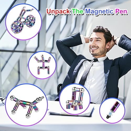 Miniatura 3 de Bolígrafo antiestrés para adolescentes, niñas y niños, regalo magnético para adultos, niños y adolescentes, regalo para adolescentes y niños, el