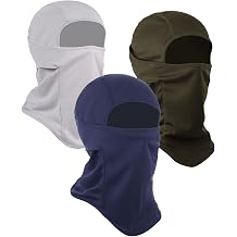 3 Pieces Balaclava Ski Mask -Winter Full Face Mask for Men Women Windproof Weather Outdoors Cover for Men Women Boys Girls