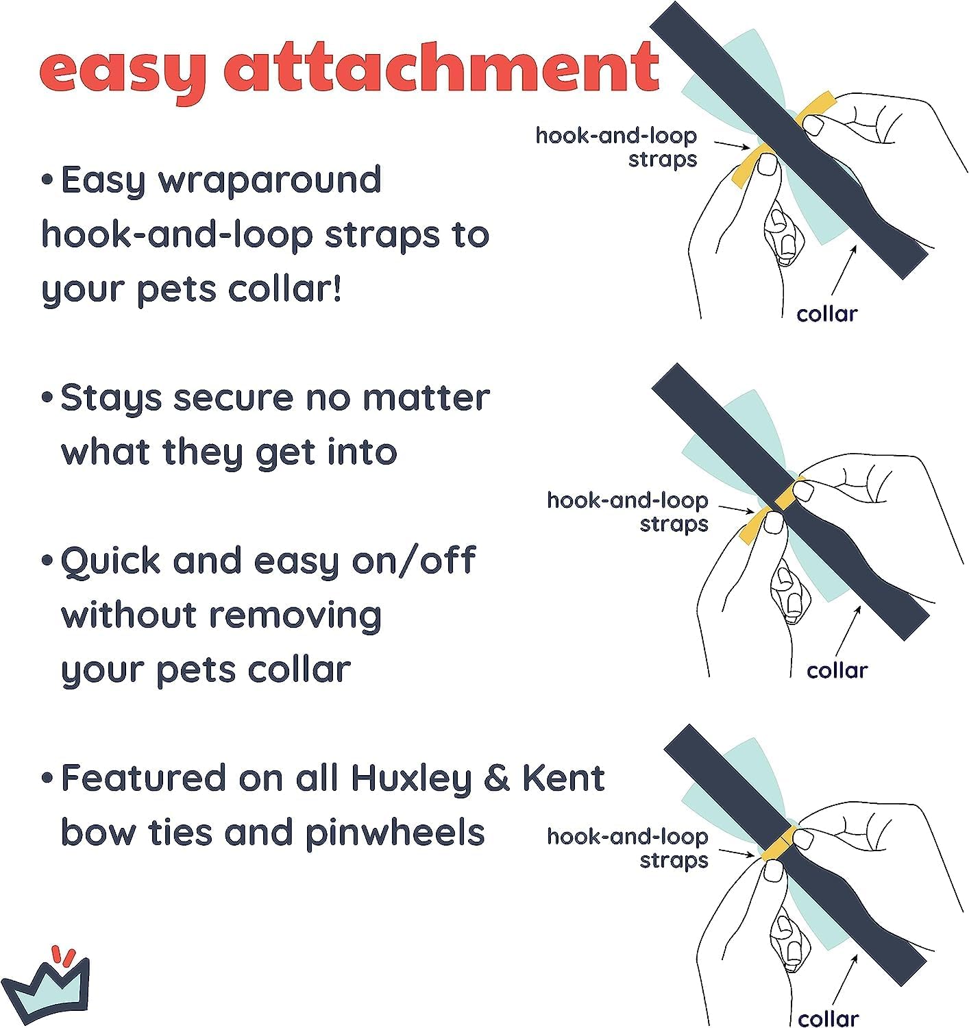 Huxley & Kent Hudson Harness and Collar Pinwheel Bundle | Lucky Ducky | Large Harness and Large Pinwheel | Step-in Mesh Reflective Vest Harness for Dogs