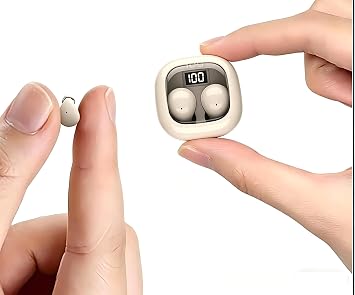 Smallest Invisible Sleep Earbuds Bluetooth 5.3 for Side Sleepers Small Ears
