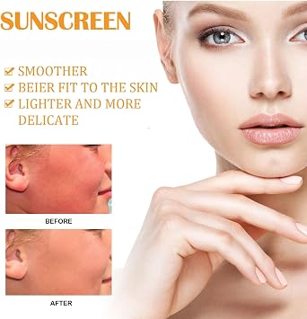 50G Mineral Based Sunscreen SPF 50 Face Cream,Hydrating Sun Cream for All Skin Tones,Multi-Purpose Mineral Sun Cream,Sunscreen SPF 50,Facial Sunscreen SPF 50 & Moisturizer and Sunscreen